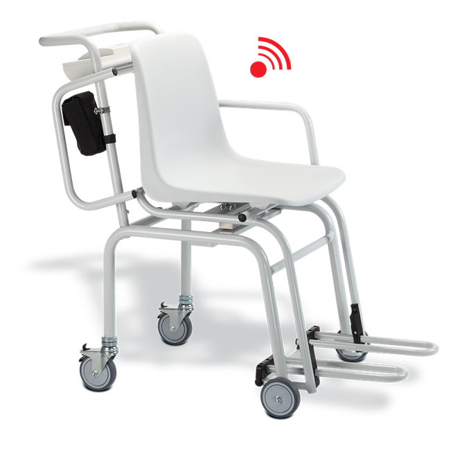 seca 954 - EMR-validated chair scale with precise graduation · seca