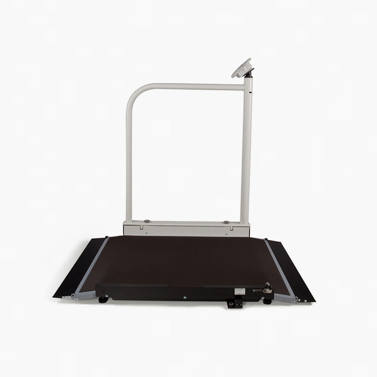 seca® 676 Wheelchair Digital Scale with Handrail