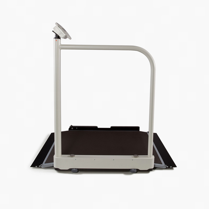 seca® 676 Wheelchair Digital Scale with Handrail