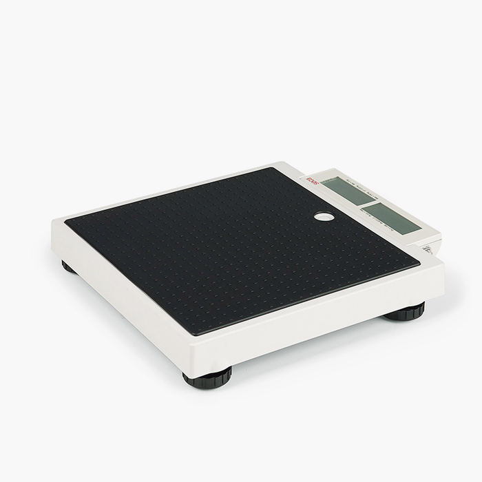 Seca Corp 874 dr flat scale with foot-actuated switches and unique