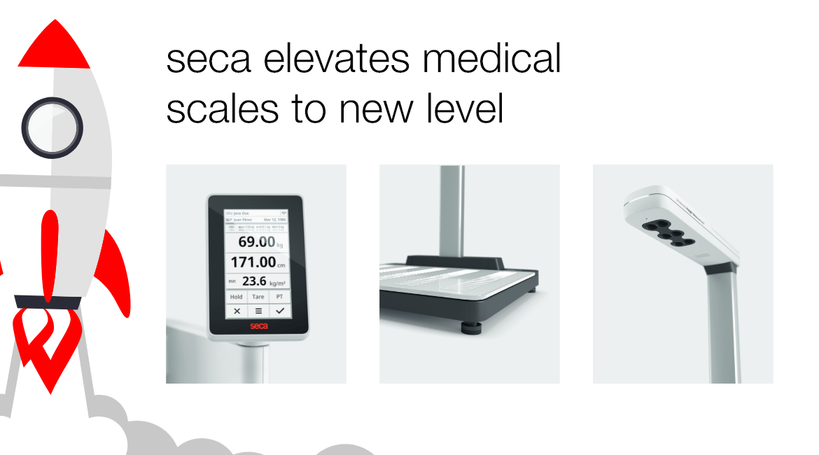 Seca Scales 2241814009 - Height Rod f/755 Scale Ea - CIA Medical